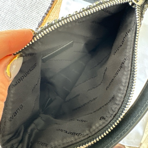 ALEXANDER WANG Mesh Crystal Zip Top Bag - Picture 7 of 8